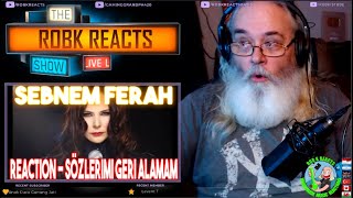 Şebnem Ferah Reaction - Sözlerimi Geri Alamam - First Time Hearing - Requested