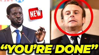 France Shocked By Viral Speech Of Senegal's New President!