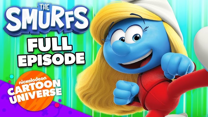 Smurfette Learns to Relax w/ Lazy Smurf! 😴 The Smurfs Full Scene