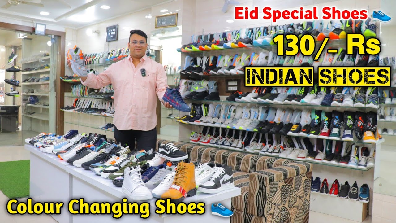 indian Shoes 130/- Rs | Eid Special Shoes | Colour Changing Shoes 👟 ...