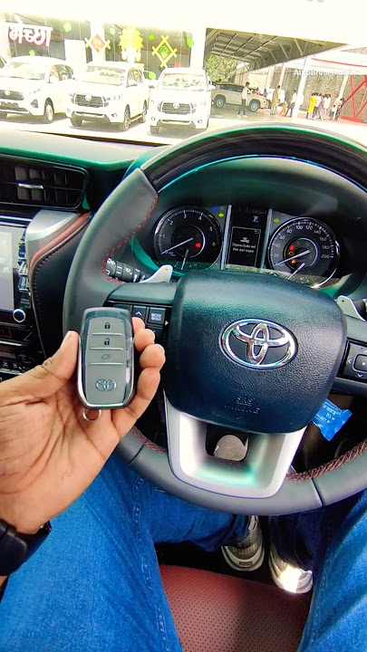 All New Toyota Fortuner Legender Dashboard & Key Design ❤️🔥