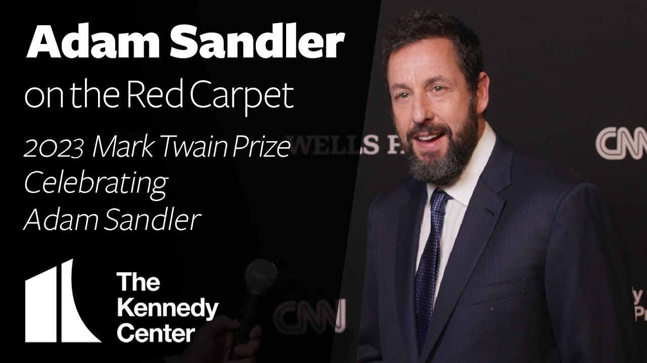Adam Sandler 2023 Mark Twain Prize Red Carpet The Kennedy Center