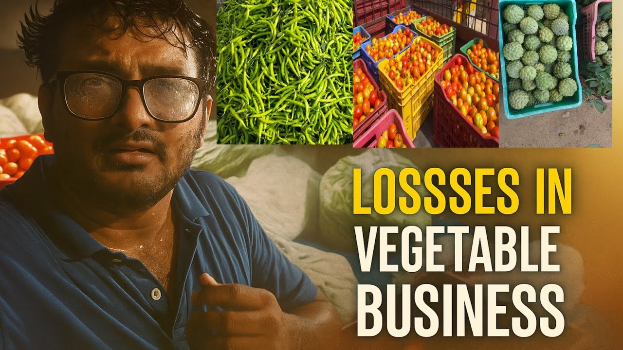 ప్రతీ రోజు నష్టం వస్తుంధి 🤦🤦#vegetablebusiness #capsicum #mirchi #tomato #minivlog #vlog #trending 