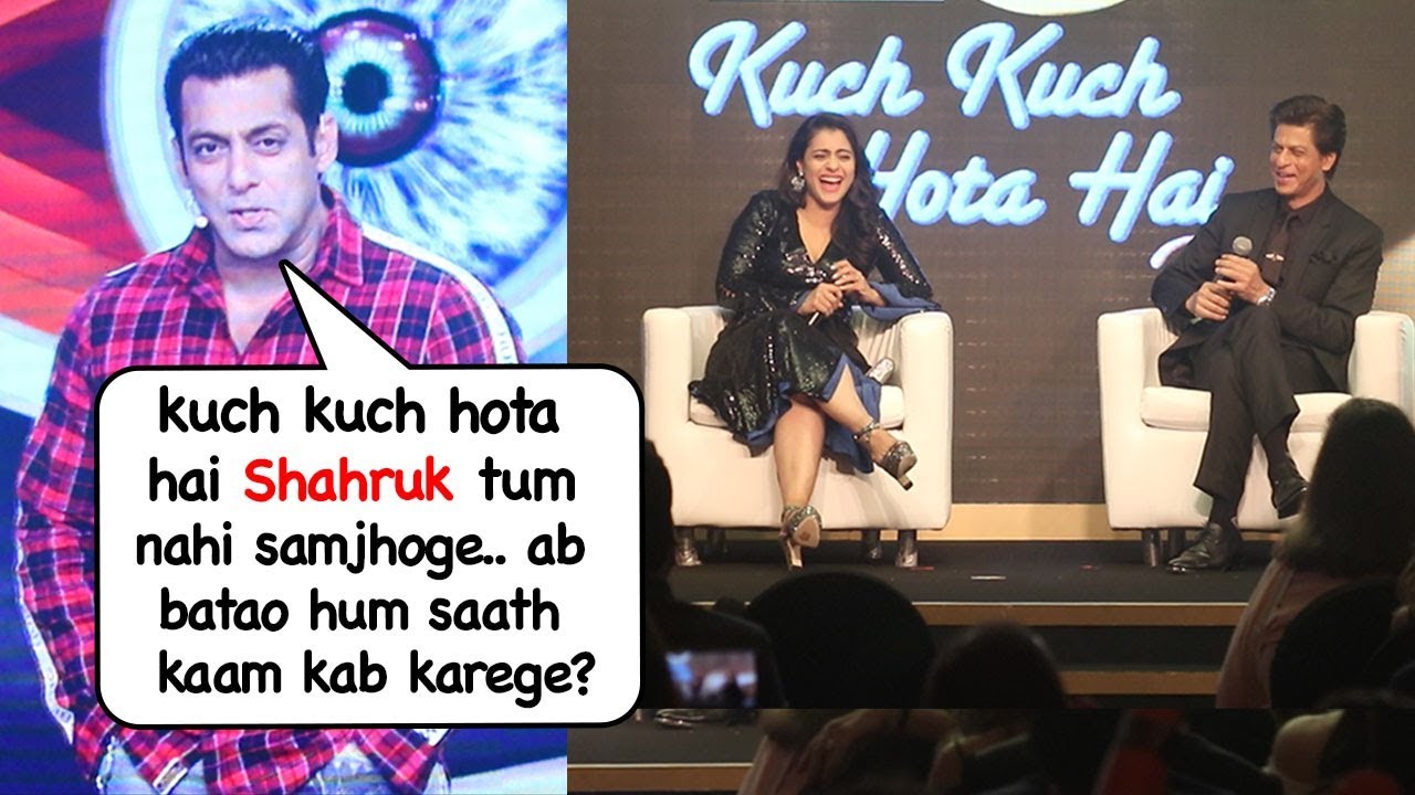 Salman Khan's Sweetest Message On Working Again With Shahrukh,Kajol & Rani Kuch Kuch Hota Hai Part 2