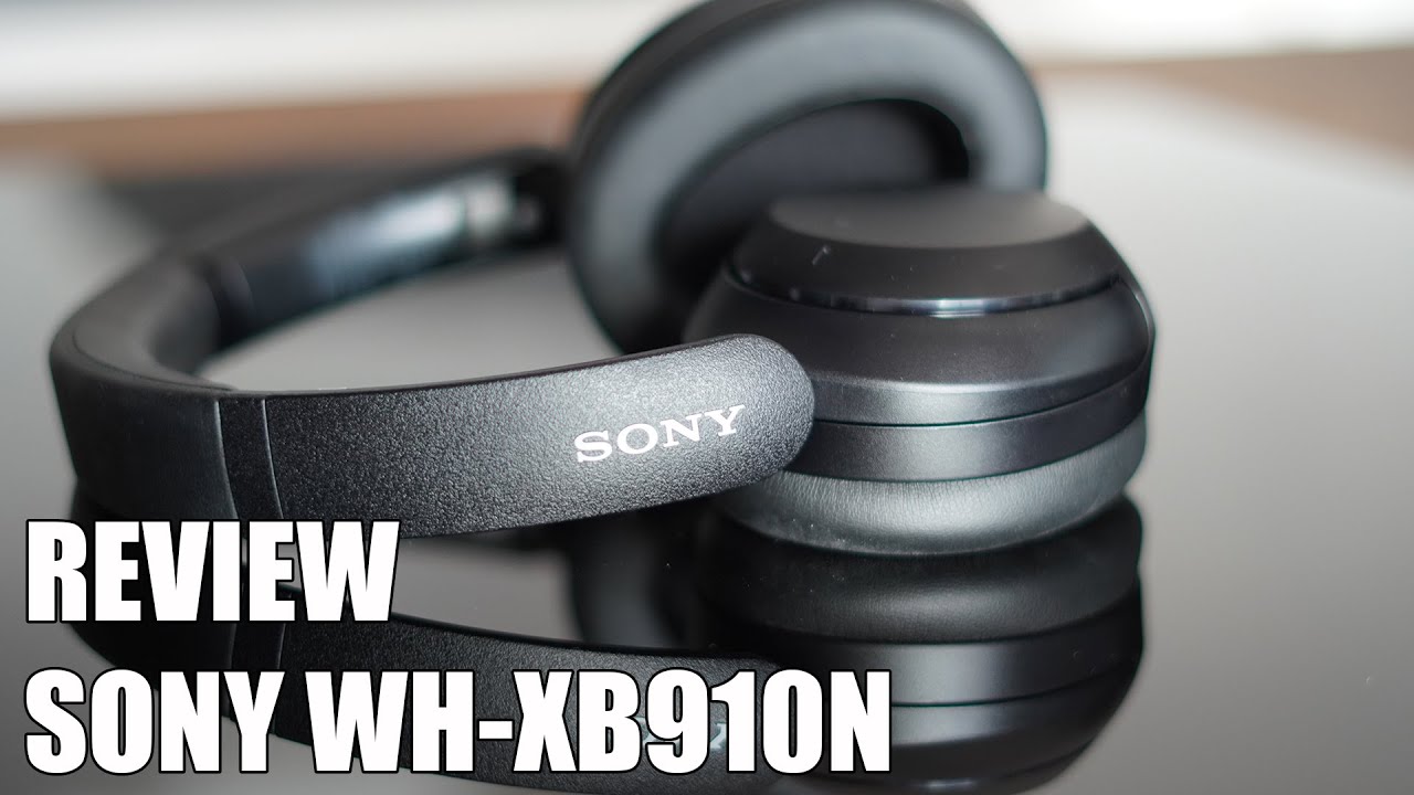 Sony-auriculares inalámbricos WH-XB910N con Bluetooth 5,2