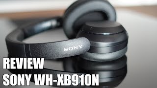 Review Sony WHXB910N  Nuevos Auriculares Bluetooth con Cancelacion de Ruido