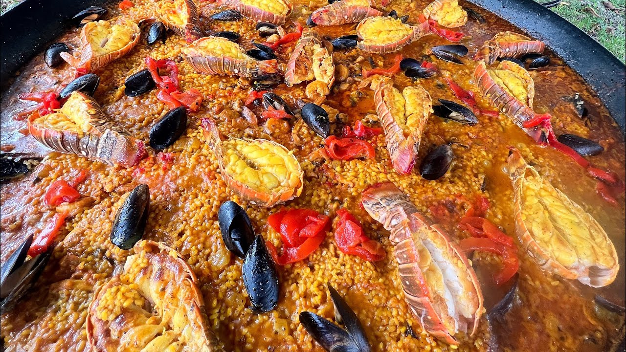 Mi Paella De Mariscos YouTube