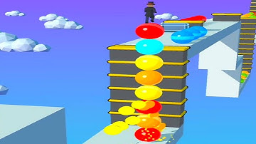 Stack Rider All Level By GamePlay - Level 201 - Android iOS GamePlay