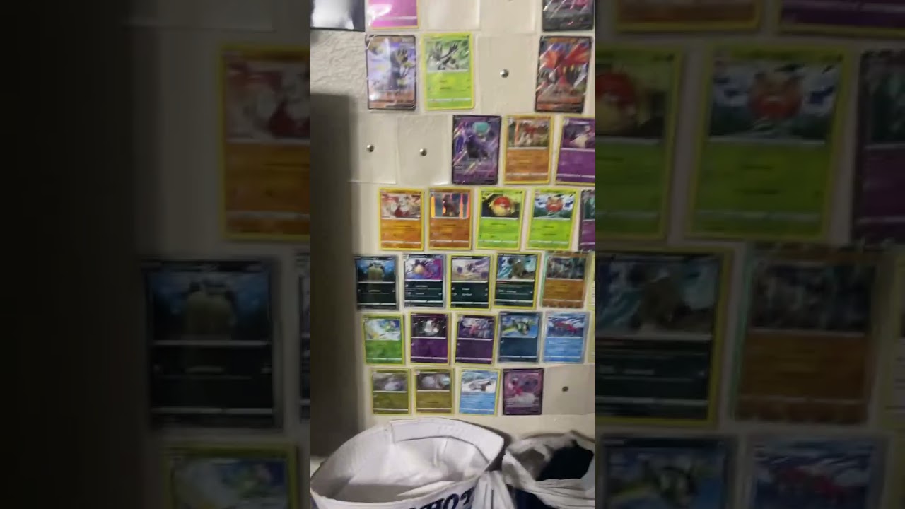 Showing off my Hisuian Pokémon From The Card Wall!