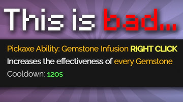 This Mining Ability is USELESS! Hypixel Skyblock