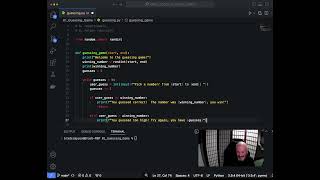 Python Terminal Games - Guessing Game