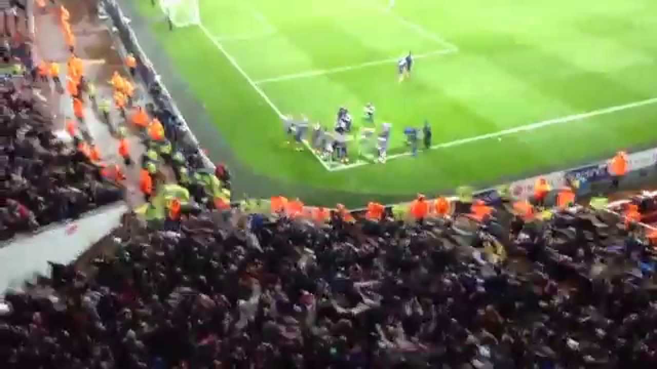 Anderlecht Fans Taking Over The Emirates