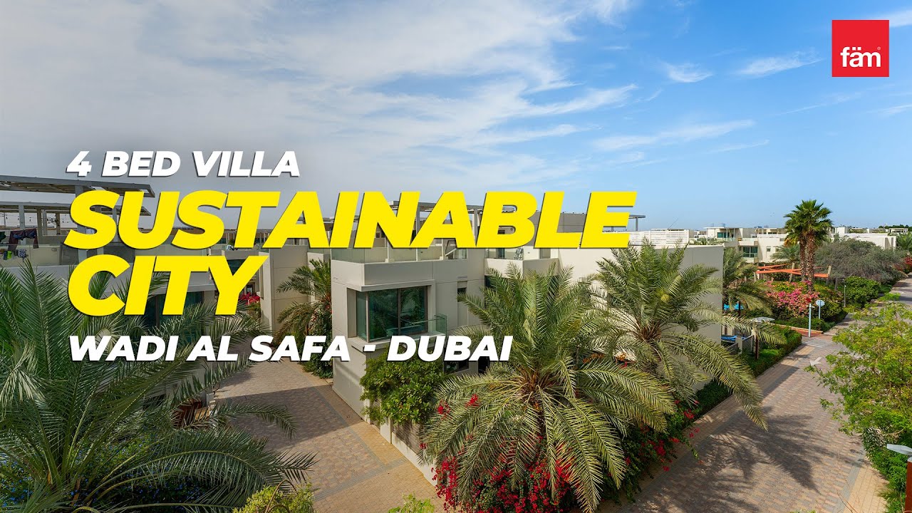 Luxurious 4 Bed Villa in Sustainable City - Wadi Al Safa - Dubai