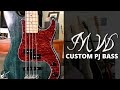 MW Custom PJ Bass by MICHAEL WOLF