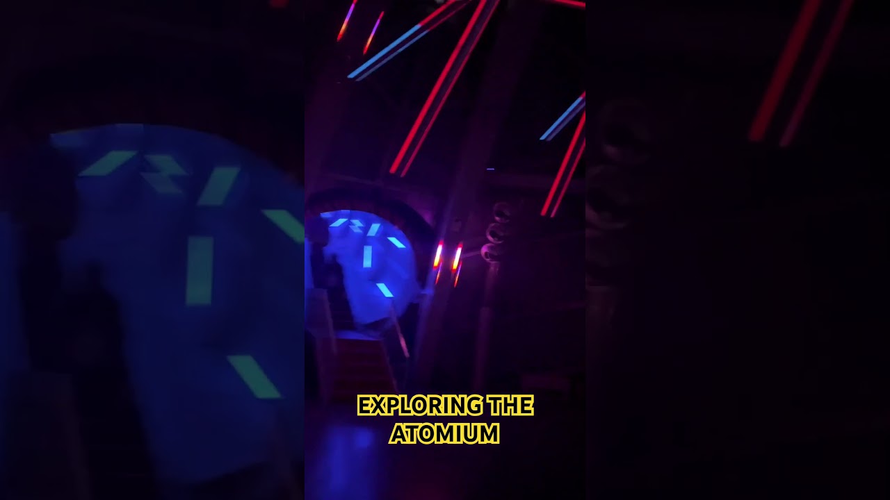 Exploring the levels of the Atomium in Brussels Belgium 🇧🇪 