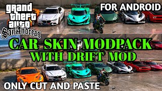 GTA SAN ANDREAS VEHICLE MODPACK ANDROID | NEW CAR SKIN MOD 2026