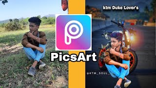 ktm Duke editing / bike editing tutorial new 2020 / PicsArt editing / Ajju editing / Ajju editor