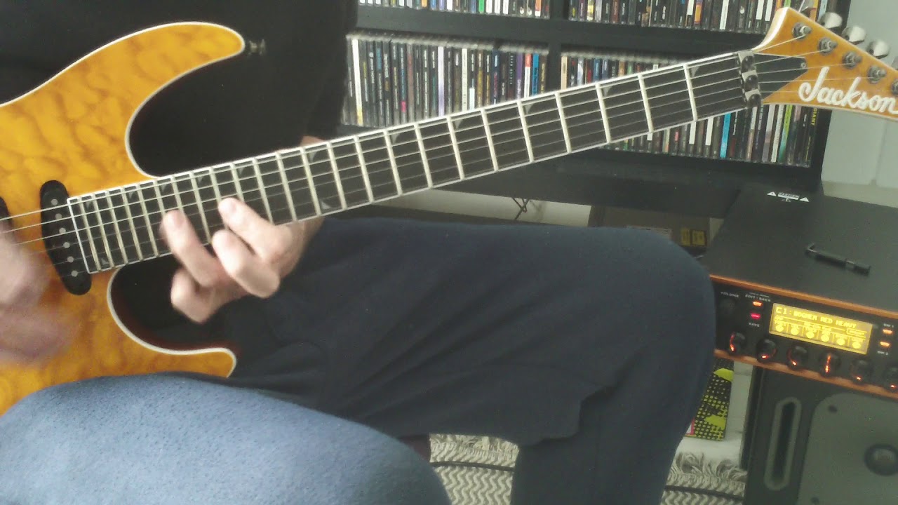 Jackson SL3Q Dark Amber Guitar Demo!!!