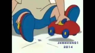 YouTube Poop : Caillou goes CRAZY! V2 cartoon fragment