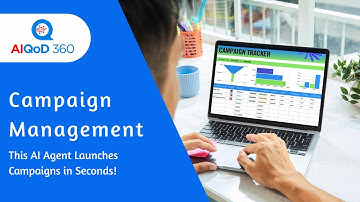 How to Launch Campaigns Using AIQoD360 Campaign Management AI Agent | #AIQoD360 #genai #camping