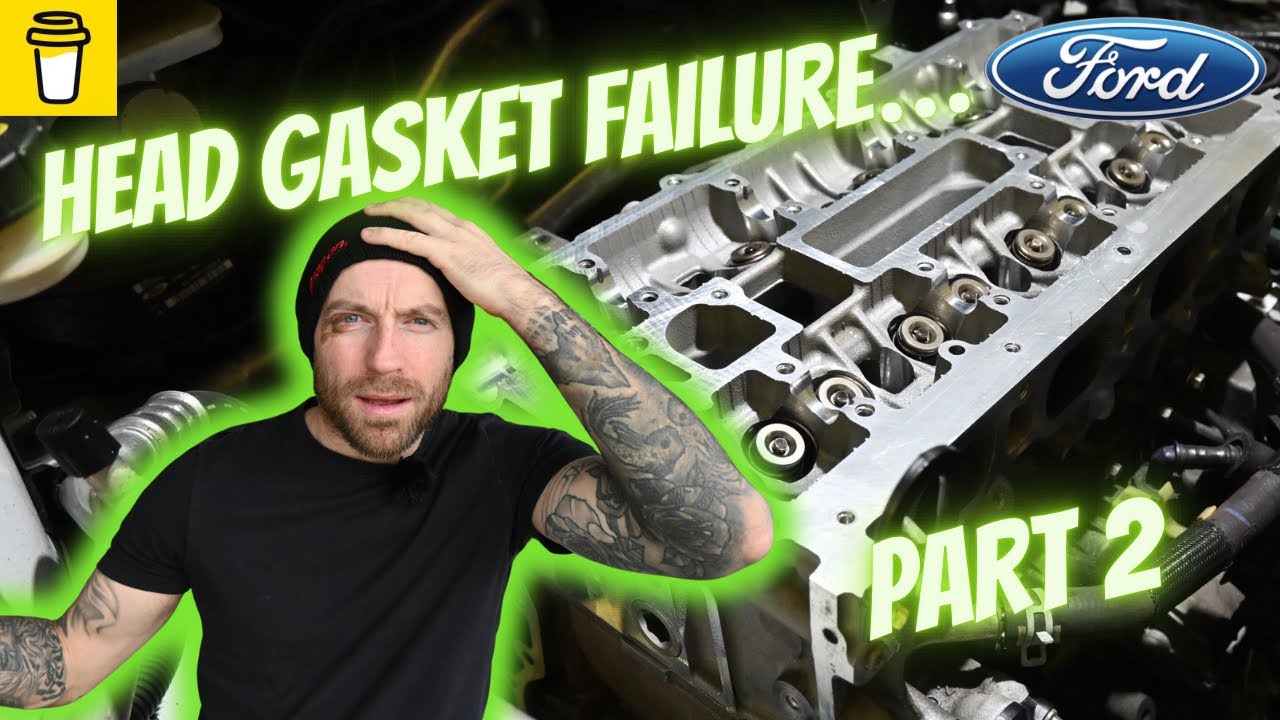 PART 2, Replacing A Failed Head Gasket on a 2014 Ford Focus 2.0 Duratech Engine