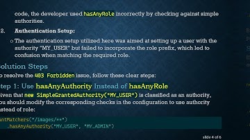 How to Fix the 403 Forbidden Error in Spring Boot Security Configuration