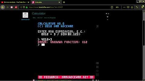 CALCULATOR PICO 8 Fantasy Virtual Console Lexaloffle Games www lexaloffle com