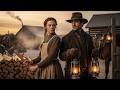 The Widow Was Splitting Wood in Darkness, The Rancher Brought Lanterns and Warmth to Her Life