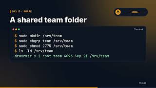 Learn Linux in 30 Days — Day 15: Ownership & Groups