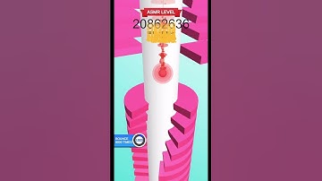 Helix Jump: ASMR Level 75 #helixjump #mobile #shorts