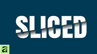 How to Create a Sliced Text Effect in Affinity
