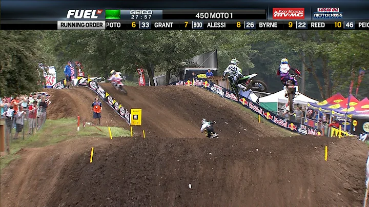 Villopoto Battles in Moto 1 at Washougal