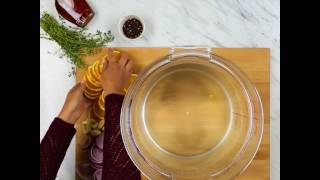 Make your best ever thanksgiving dinner with this brine! ingredients 1
1/2 cup kosher salt 4 oranges, cut into quarters or slices large red
onion...