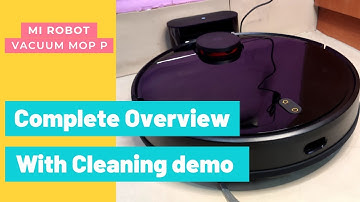 Mi Robot Vacuum Mop P unboxing, setup & Complete Overview with cleaning demo | Indian Retail Unit