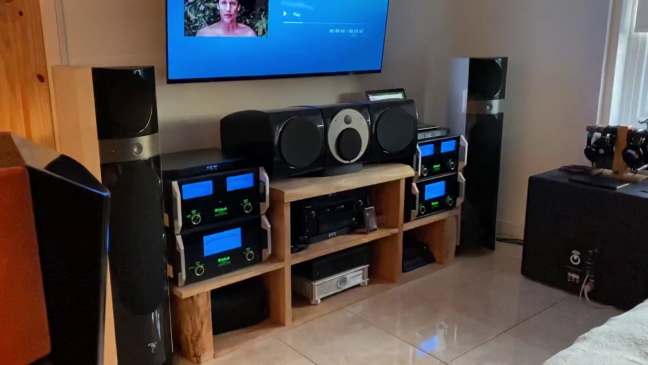 Fiio M15 connected to Mcintosh MC601/MC452