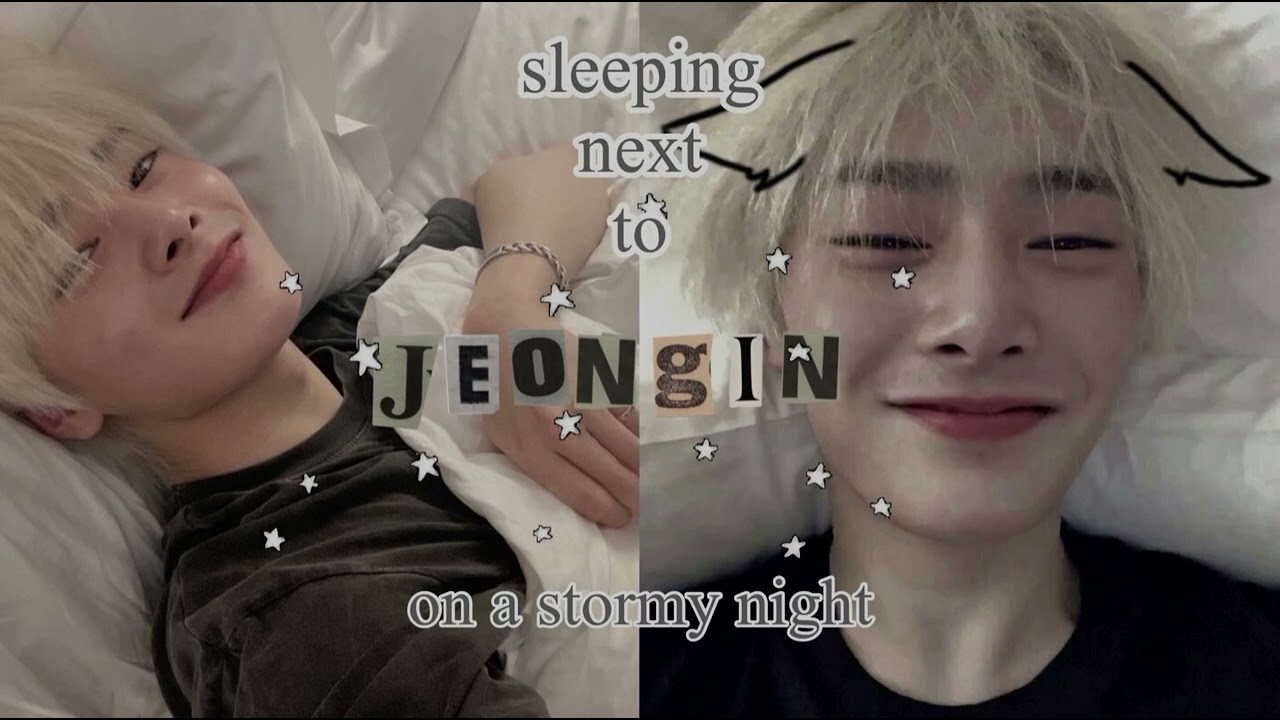 Stray Kids ASMR Sleeping Next To Jeongin On A Stormy Night🦊