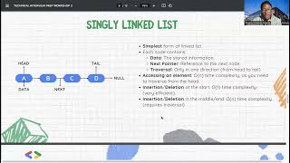Technical Interview Prep Workshop- Linked List