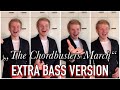 The chordbusters march but the ending chord spans 5 full octaves