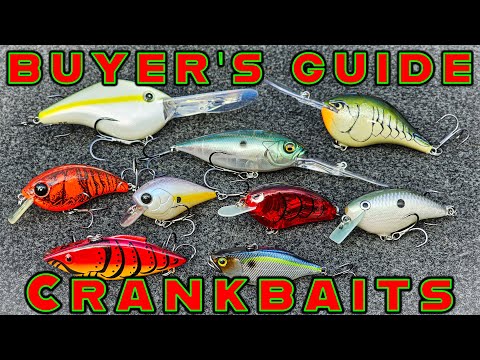 BUYER'S GUIDE: CRANKBAIT FISHING ( Squarebill, Deep Diver