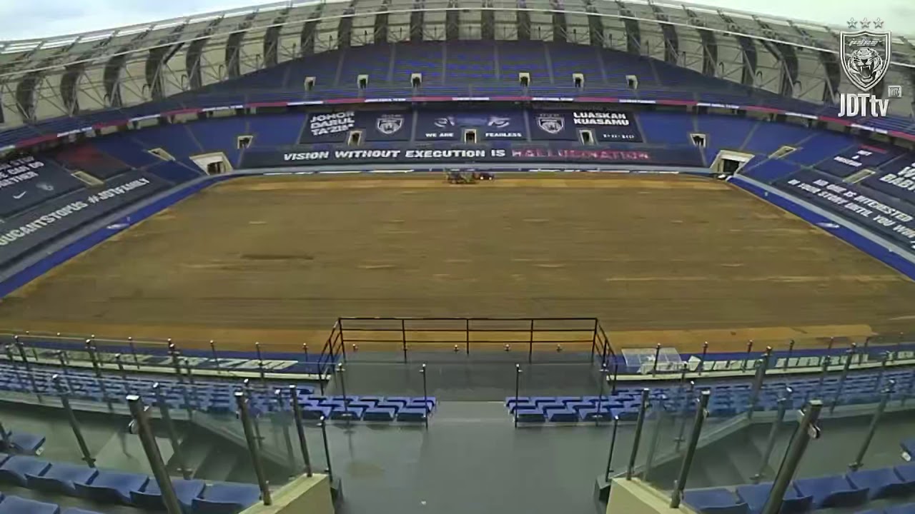 The Sultan Ibrahim Stadium is ready after a complete upgrade!