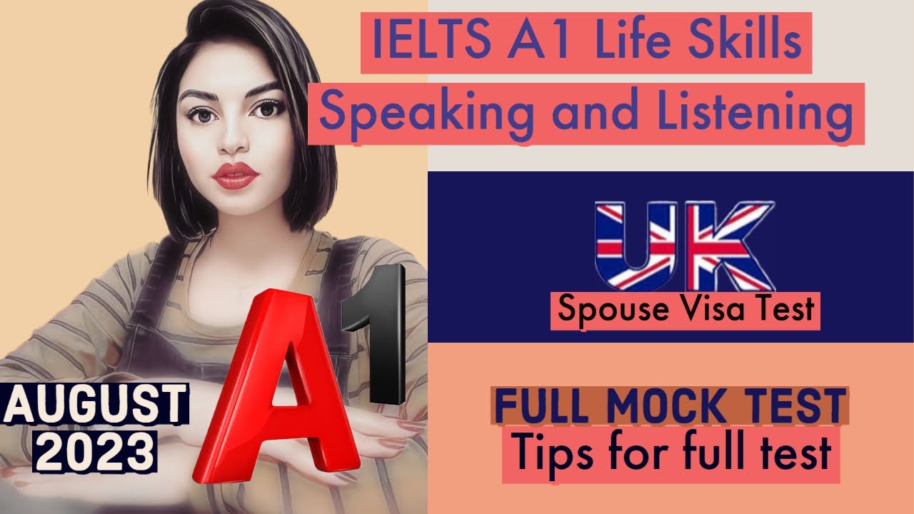 Life Skills A1 IELTS UKVI Spouse Visa TestSpeaking & Listening Recent Topics Full Mock Test