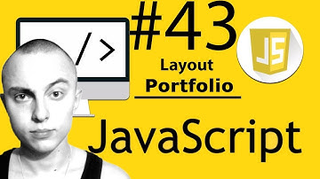 🔥 Javascript С НУЛЯ. #43 | Уроки для начинающих. | Layout Portfolio. Вёрстка портфолио.