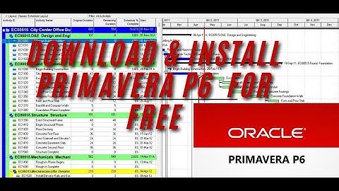How to Download & Install Oracle Primavera P6 -100% Free (Complete step-by-step tutorial).