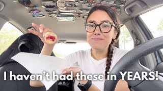 VLOG 19: grocery HAUL + taste testing some new snacks | Katie Carney