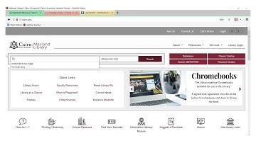 How and Where to Search for Books, Journals and eBooks