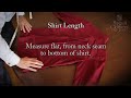 Magnoli Clothiers- How to measure the Length from off the Shirt