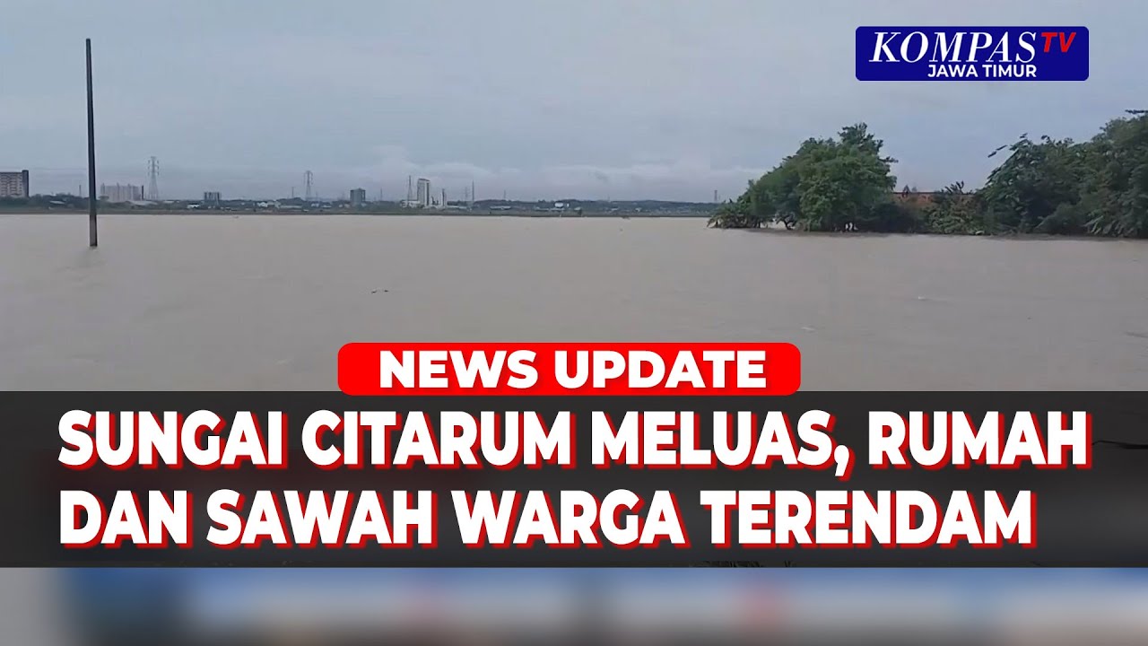 Sungai Citarum Meluap, Karawang Jabar Banjir-Kudus Jateng Operasikan Pompa