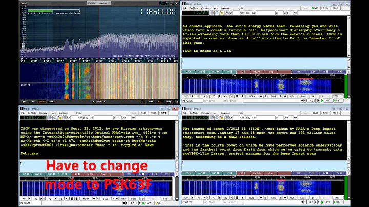 VOA Radiogram, jammed PSKR500, PSK63F, PSKR125, PSKR250