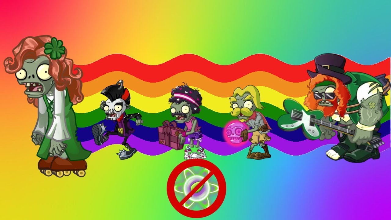 Plants vs. Zombies 2 Reflourished - Vet Rainbow Road (Plant Foodless)