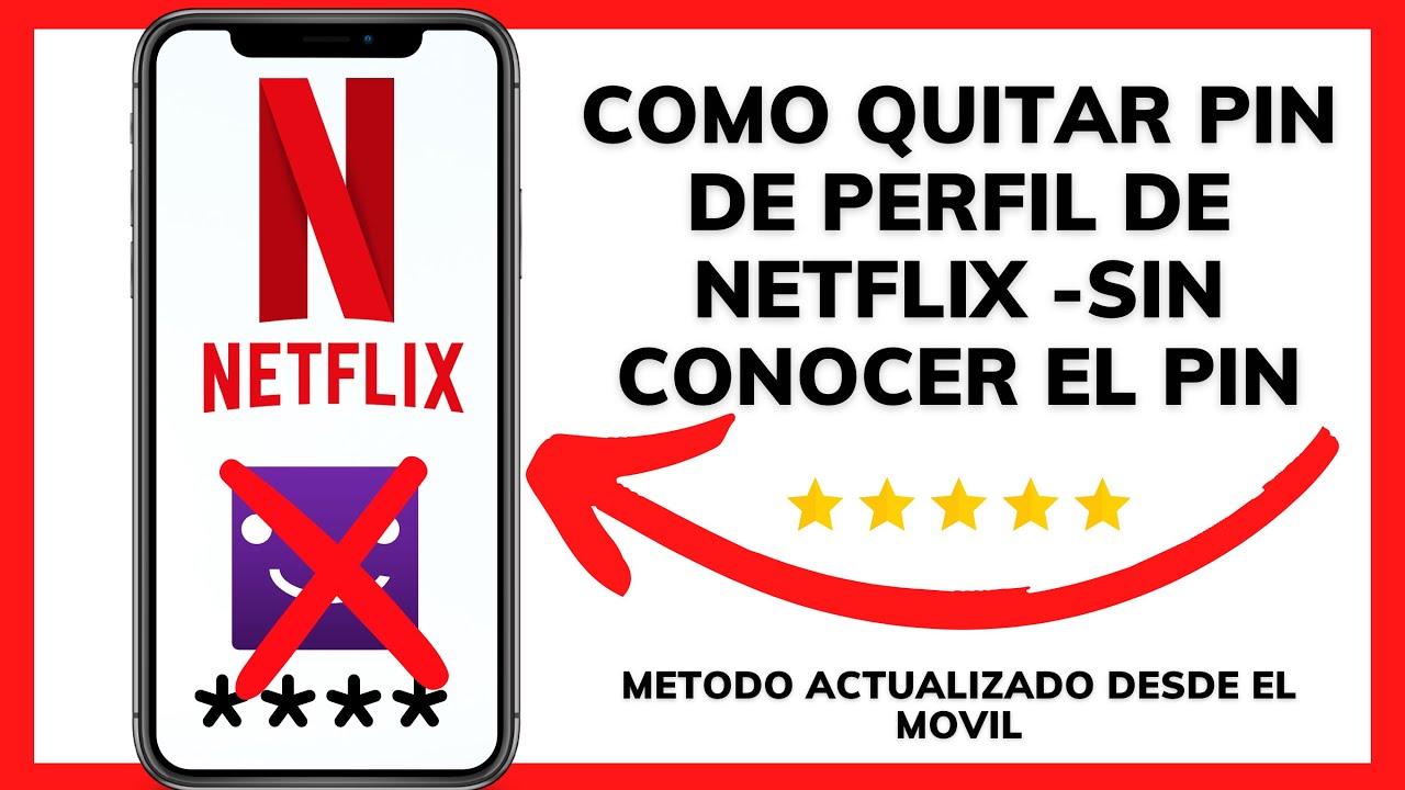 QUITAR O CAMBIAR EL PIN DE NETFLIX😉 YouTube